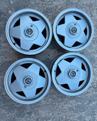 4 Cerchi in lega usati ALFA ROMEO 7X15 ET35 BORBET
