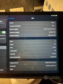 Ipad 9 gen 64 gb + custodia orginale + pencil