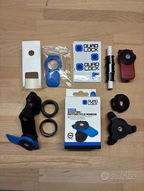 Quad Lock supporto specchietto e sterzo + stabiliz