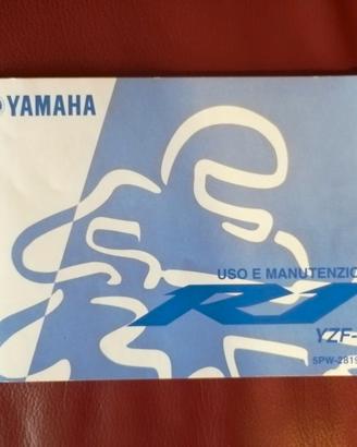 Libretto Uso e Manutenzione Yamaha R1 2002 2003