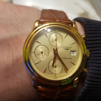 Longines conquest crono oro 18kt