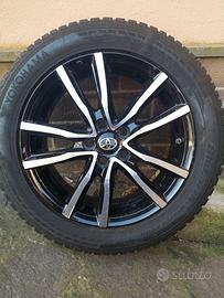 4 ruote complete (cerchi in lega gomme invernali)