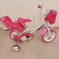 bici da 12 pollici bambina