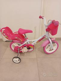 bici da 12 pollici bambina