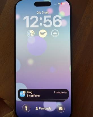 Iphone 16 Pro Black titanium 256 GB. Perfetto