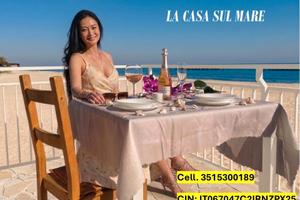 La casa sul mare con accesso diretto alla spiaggia