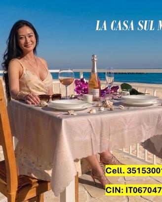 La casa sul mare con accesso diretto alla spiaggia