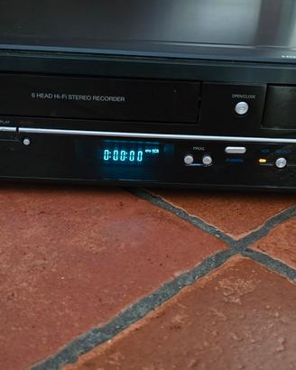 Funai WD6D-D4413DB videoregistratore combo DVD VHS