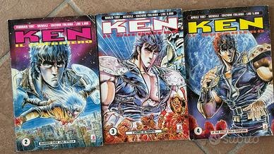 Kenshiro ken il guerriero star comics lotto di 3