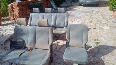 Sedili completi caravelle transporter t4 vw