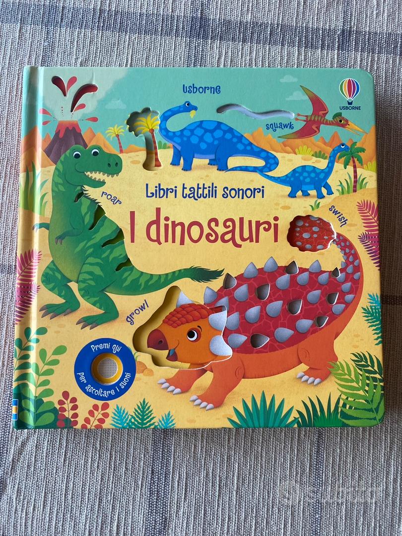 Libro Tattile Sonoro Usborne “i dinosauri” - Tutto per i bambini In vendita  a Roma