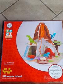 Gioco Dinosaur Island in legno