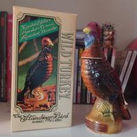 CERAMICA MIGNON WILD TURKEY BOURBON WHISKEY VUOTA