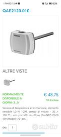 sensore di temperatura Siemens clima QAE2120. 010