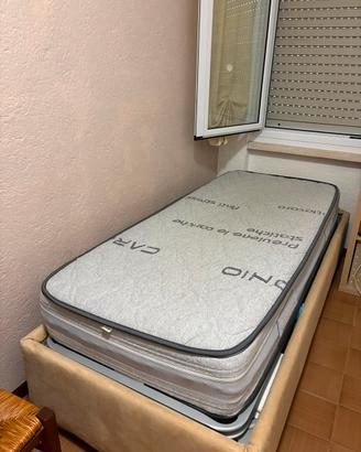 Letto contenitore NUOVO e regal materasso NUOVO