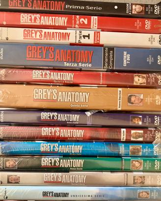 Grey’s Anatomy le prime 11 stagioni box dvd