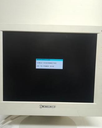 Monitor LCD 15" Intercomp