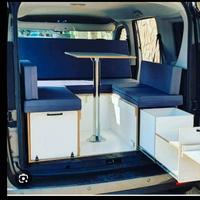 camperizzazione letto per auto