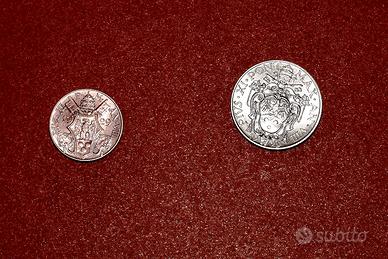 Vaticano Papa PIO XI - 50C e 5C del 1929 - RARE