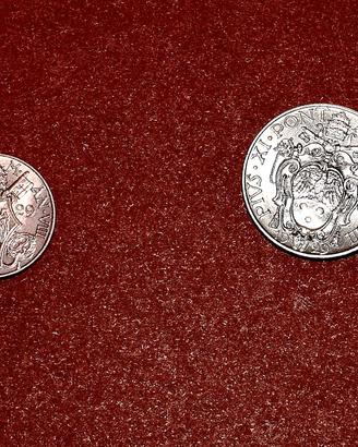 Vaticano Papa PIO XI - 50C e 5C del 1929 - RARE