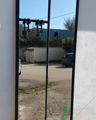 Specchio con appendiabiti 