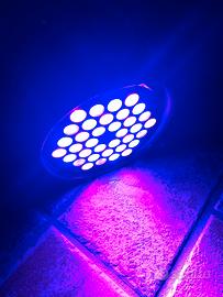 Par Led Eurolite 64 short 36x3W