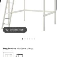 Soppalco Ikea Stora + Materasso