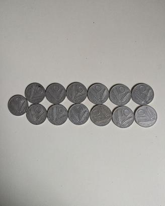 Monete da 10 Lire n. 13 del 1954