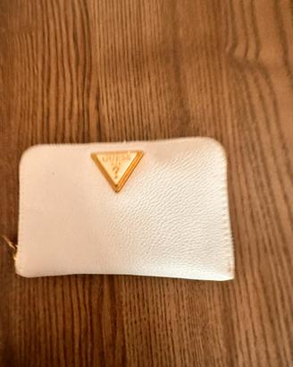 Portafoglio guess bianco avorio
