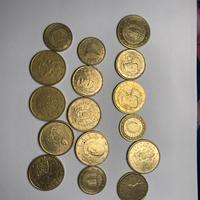 16 monete varie