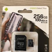 Micro SD 256 GB Kinston
