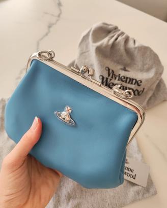 Vivienne Westwood – Granny Frame Purse blu