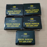 Lotto 5 luci frontali led, nuove