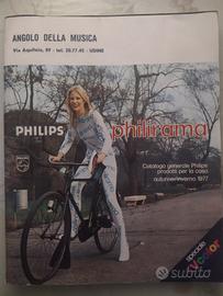 Catalogo Philips philirama 1977 vintage