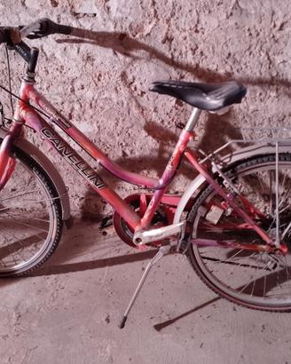 Bicicletta da bambina 7/8 anni Ruota da 24