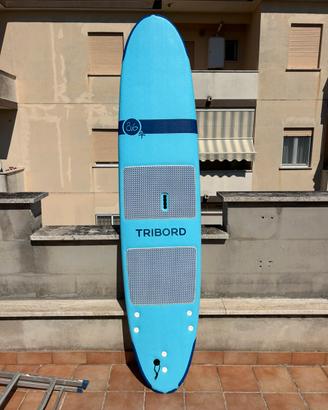 Tavola surf softboard  8'6" TRIBORD