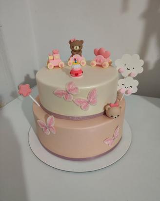 Torta scenografica nascita