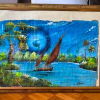 Quadro barca a vela