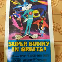 locandina cartone animato SUPER BUNNY IN ORBITA