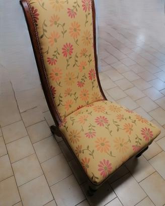 Sedia d'epoca Vittoriana restaurata