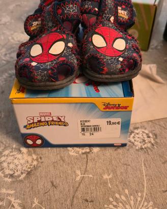 Sandali Spiderman taglia 24