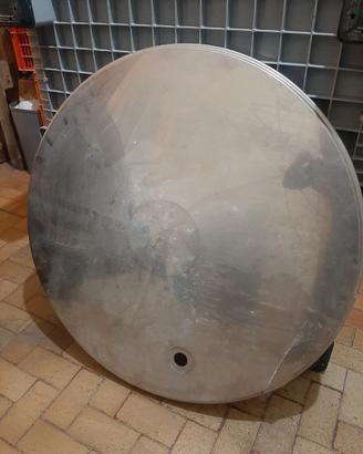 Coperchio per silos sempre pieno acciaio