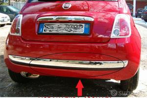 Modanatura posteriore Cromata Fiat 500