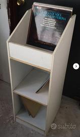 Mobile porta dischi vinile 33 giri,  Vinyl rack,