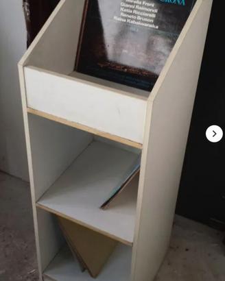 Mobile porta dischi vinile 33 giri,  Vinyl rack,