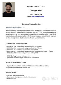 Istruttore di sala, Personal trainer