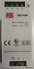 Alimentatore regolabile 24 VDC MEAN WELL DR-75-24
