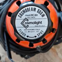 Faretti luci a incandescenza Cosmobeam 800W e Spot