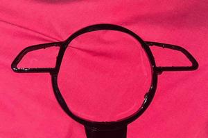 Cornice volante AUDI nero lucido