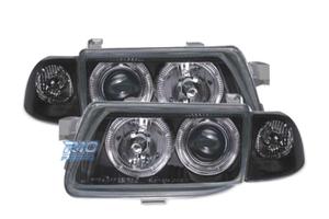 FARI OPEL ASTRA F 94-98 ANGEL EYES FONDO NERO H1-H